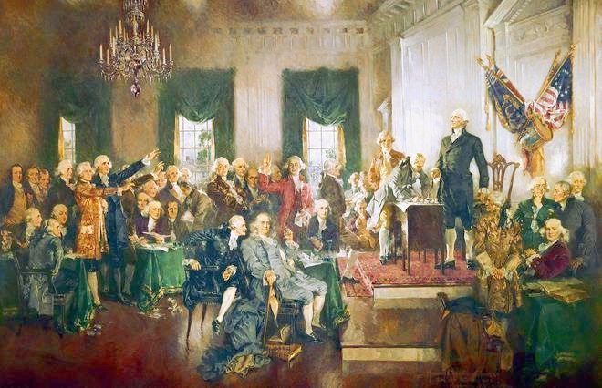 america founding fathers meeting